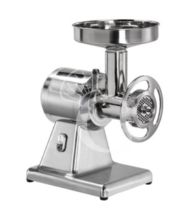 Picadora de carne monofásica con unidad de molienda de acero inoxidable 150/250 kg/h L 450 mm x P 290 mm x A 520 mm