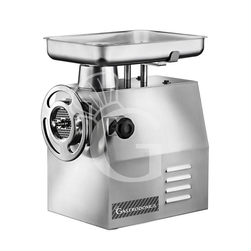 Picadora de carne monofásica unidad de molienda de aluminio 300/500 kg/h L 490 mm x P 340 mm x A 530 mm