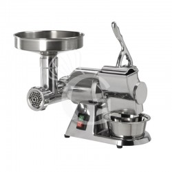 Combinada picadora de carne + rallador producción de carne 20/50 Kg/h L 430 mm x P 270 mm x A 360/420 mm