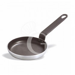 Sartén de aluminio antiadherente para blinís diámetro 120 mm x A 20 mm