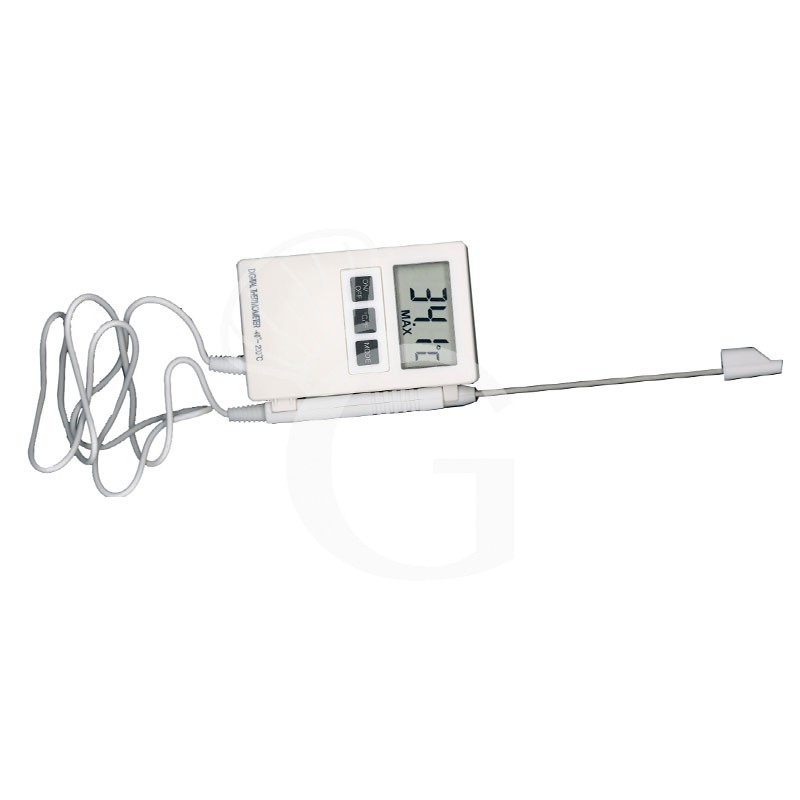 Temporizador digital electrónico con sonda y memoria