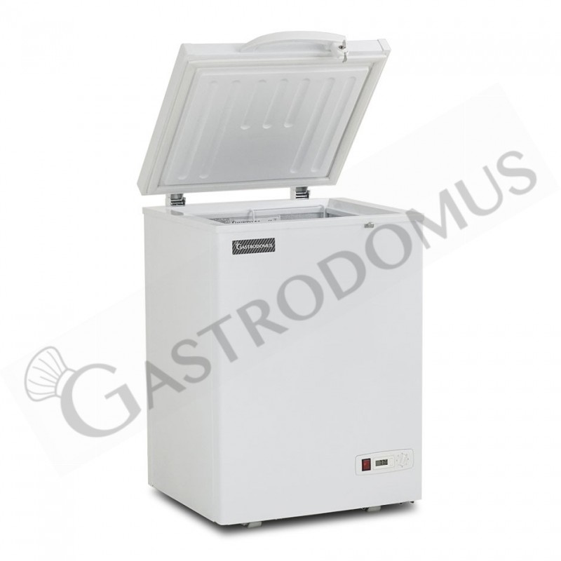 Arcón congelador de 247 Litros, Temperatura -18°C, Clase de eficiencia energética F