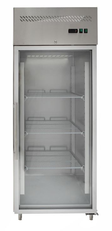 Armario Refrigerado ventilado con puerta de vidrio -2°C/+8°C 650 LT