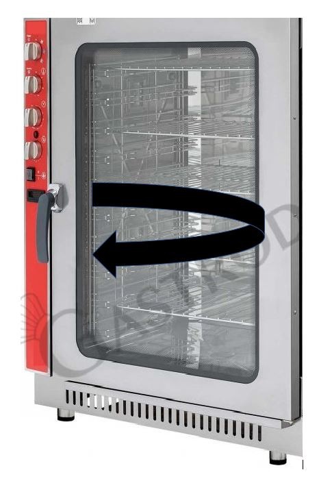 Inversión de la puerta del horno