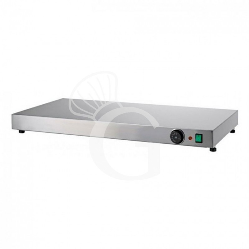 Placa caliente de acero inoxidable L 800 mm x P 600 mm x A 60 mm