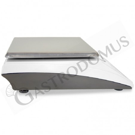 Balanza de ABS control de peso pantalla LED capacidad 6 kg precisión 1 g L 205 mm x P 250 mm x A 80 mm Balanza de ABS control de peso pantalla LED capacidad 6 kg precisión 1 g L 205 mm x P 250 mm x A 80 mm