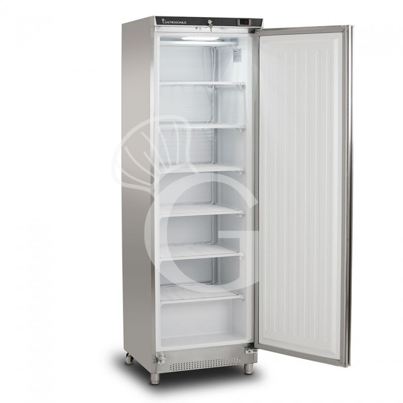 Armario refrigerado estático de acero inoxidable -18°C/-22°C 330 LT Clase de eficiencia energética C