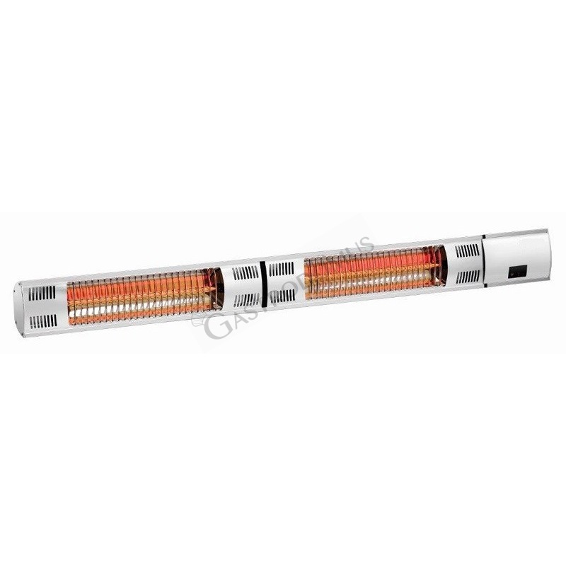 Calentador eléctrico de infrarrojos L 1050 mm x P 60 mm x A 100 mm Calentador eléctrico de infrarrojos L 1050 mm x P 60 mm x A 100 mm
