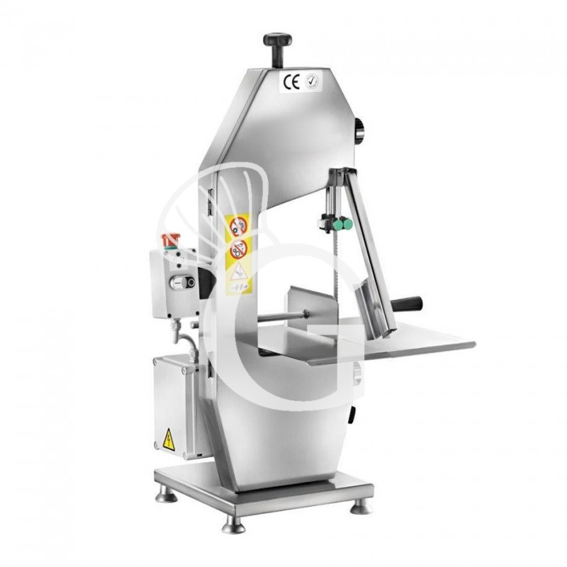 Sierra de cinta para carne y huesos 1830 mm Monofásica 230 V aluminio anodizado