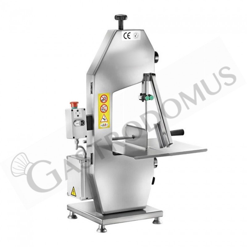 Sierra de cinta para carne y huesos 2020 mm Monofásica 230 V aluminio anodizado