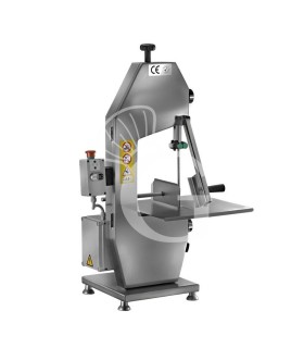 Sierra de cinta para carne y huesos 1550 mm Monofásica 230 V aluminio barnizado