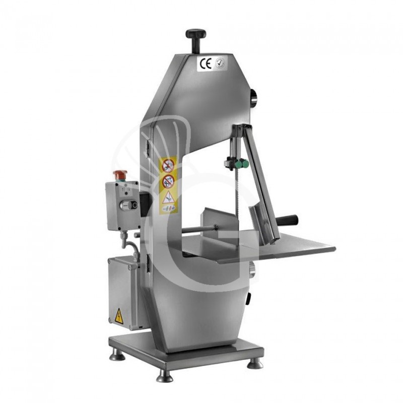 Sierra de cinta para carne y huesos 2020 mm Monofásica 230 V aluminio barnizado