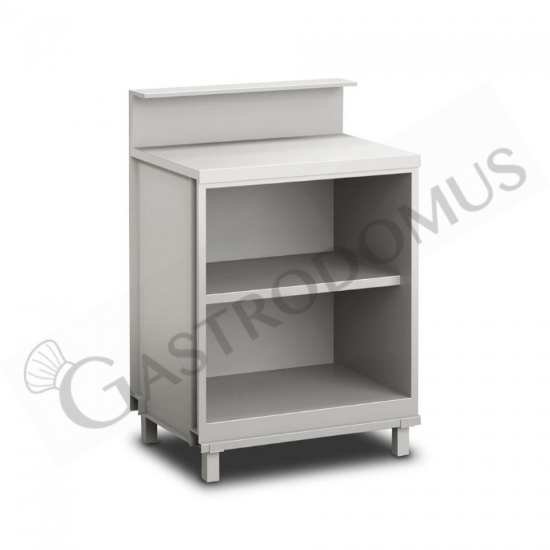 Mueble bar neutro  abierto con soporte mostrador L 750 mm x P 560 mm x H 1145mm