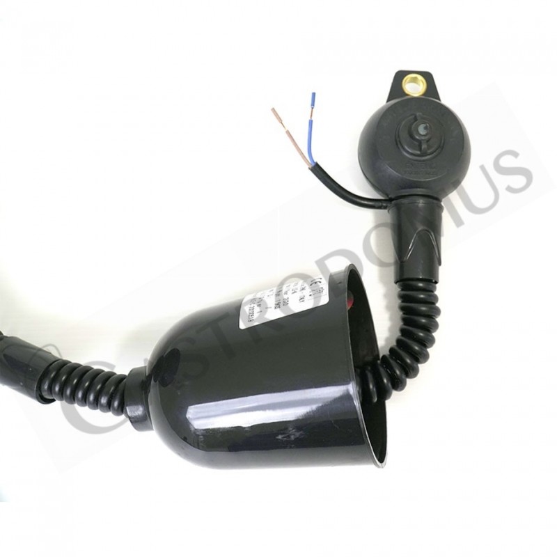 Lámpara de calentamiento color plata diámetro 290 mm luz blanca