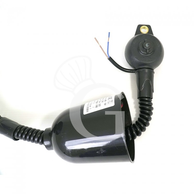 Lámpara de calentamiento color cobre diámetro 290 mm luz blanca