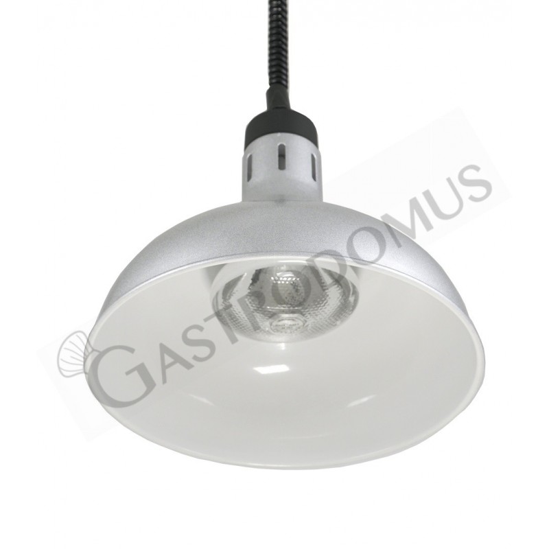 Lámpara de calentamiento color plata diámetro 290 mm luz blanca
