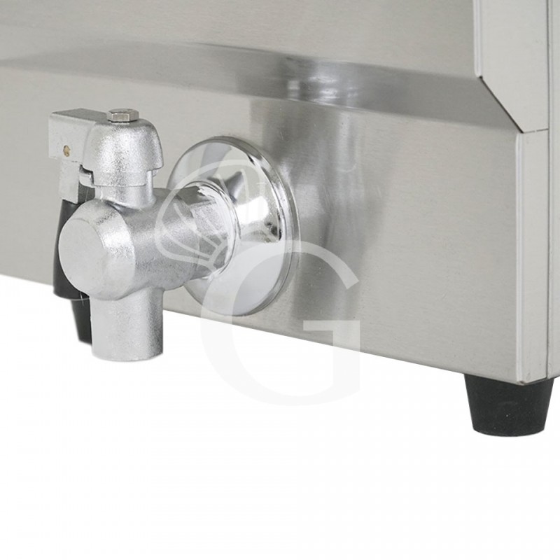 Freidora para bar eléctrica de sobremesa - 1 cuba - capacidad 10 LT - 3 kW