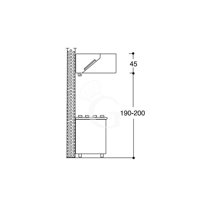 ejemplo de colocación de la campana
