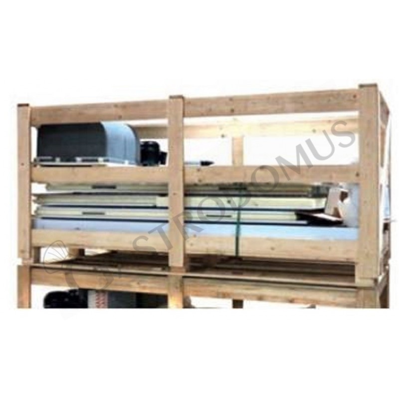 Desmontado y embalado en palés