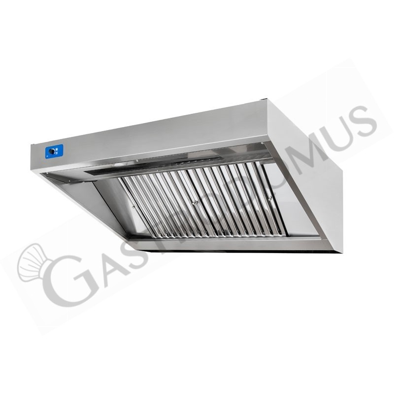 Campana extractora mural Snack con motor full opcional L 2400 mm x P 700 mm x A 450 mm