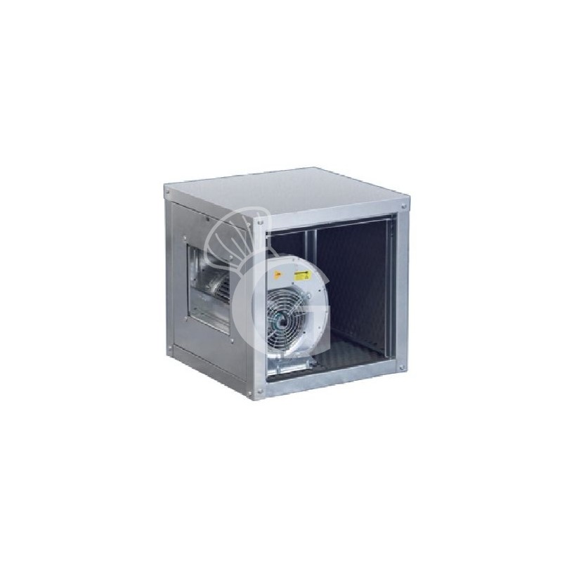 Caja de extracción para campanas de acero galvanizado, 5400 m3/h