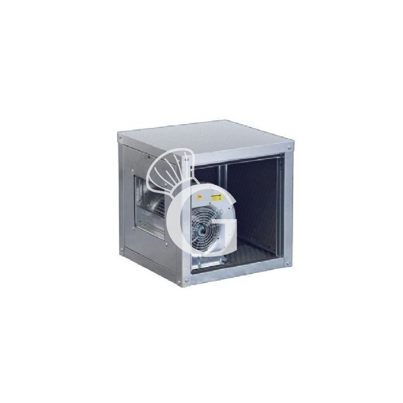 Caja de extracción para campanas de acero galvanizado, 7000 m3/h