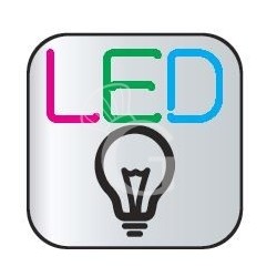 Juego de luces LED para vitrina refrigerada con 2 puertas