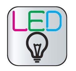 Juego de luces LED para vitrina refrigerada con 2 puertas