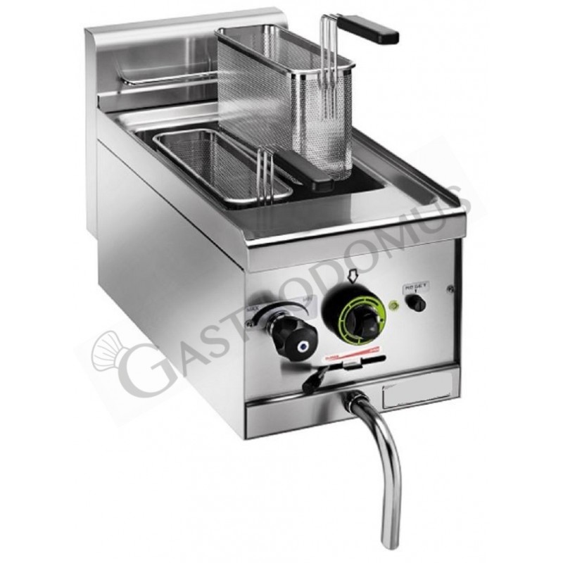 Cocedor de pasta eléctrico de sobremesa 1 cuba L 330 mm x P 600 mm x A 410 mm 11 LT 3500 W