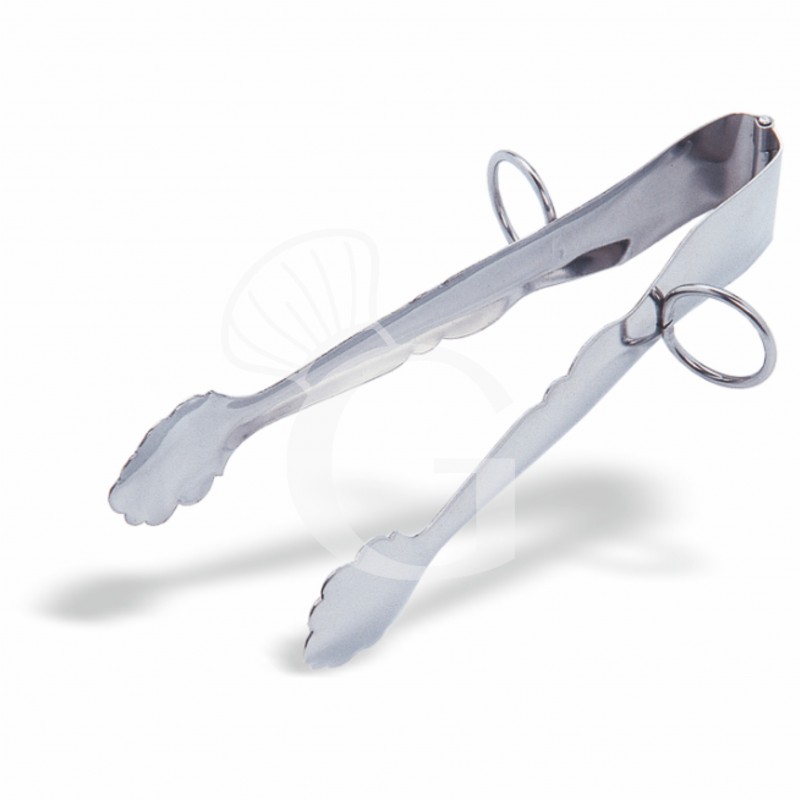 Pinza con anillas de acero inoxidable L 170 mm
