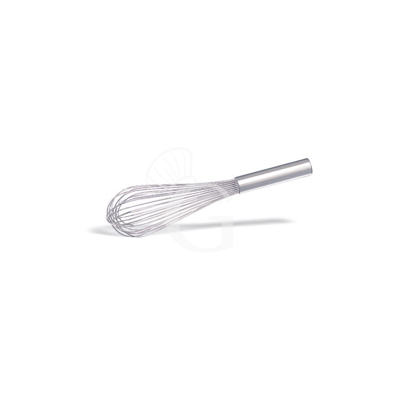 Batidor de 12 varillas L mango 100 mm y L total 250 mm