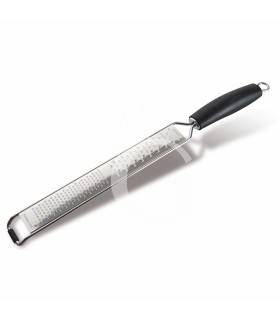 Rallador de acero inoxidable con mango de doble corte y L 390 mm