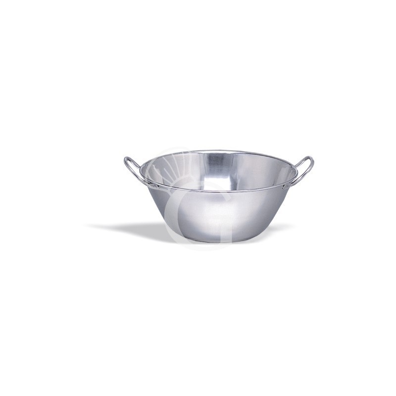 Cuenco de cocina de fondo redondeado de 300 mm de diámetro y 130 mm de altura 5 LT