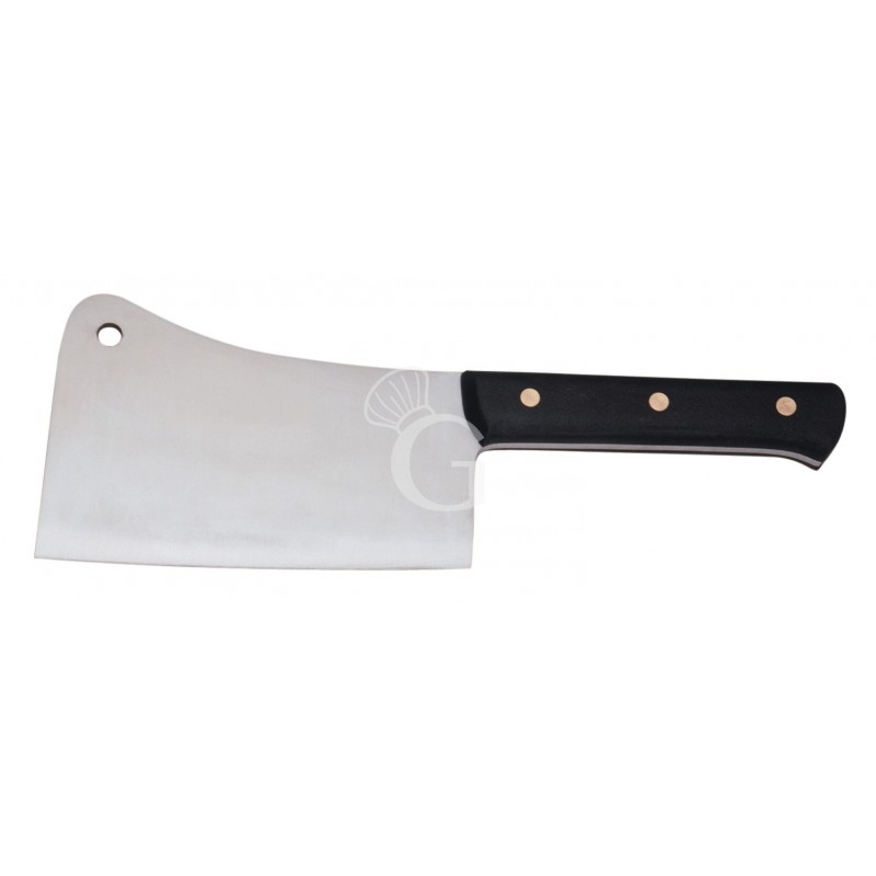 Hachuela de acero inoxidable L 220 mm y peso 1,34 kg