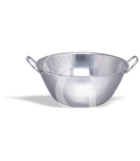 Cuenco de cocina con fondo redondeado diámetro 500 mm x A 190 mm 25 LT