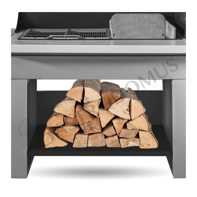 Barbacoa clásica L 1600 mm x P 870 mm x A 2300 mm