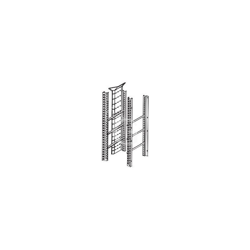 Juego para armario refrigerado 700 LT para alojar 5 bandejas 600 x 400 mm con canalización
