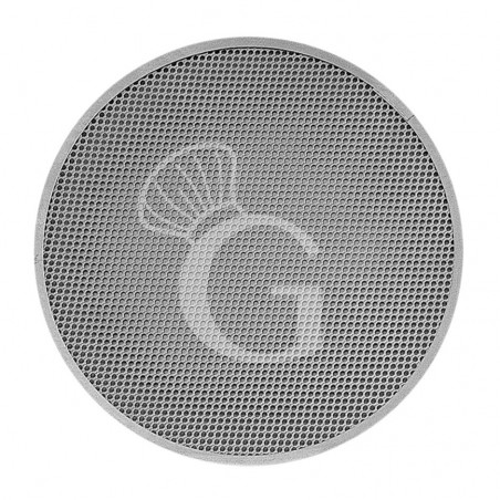 Rejilla redonda para pizza de aluminio con un diámetro de 500 mm Rejilla redonda para pizza de aluminio con un diámetro de 500 mm