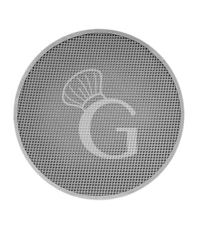 Rejilla redonda para pizza de acero inoxidable con un diámetro de 400 mm