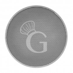 Rejilla redonda para pizza de acero inoxidable con diámetro de 450 mm