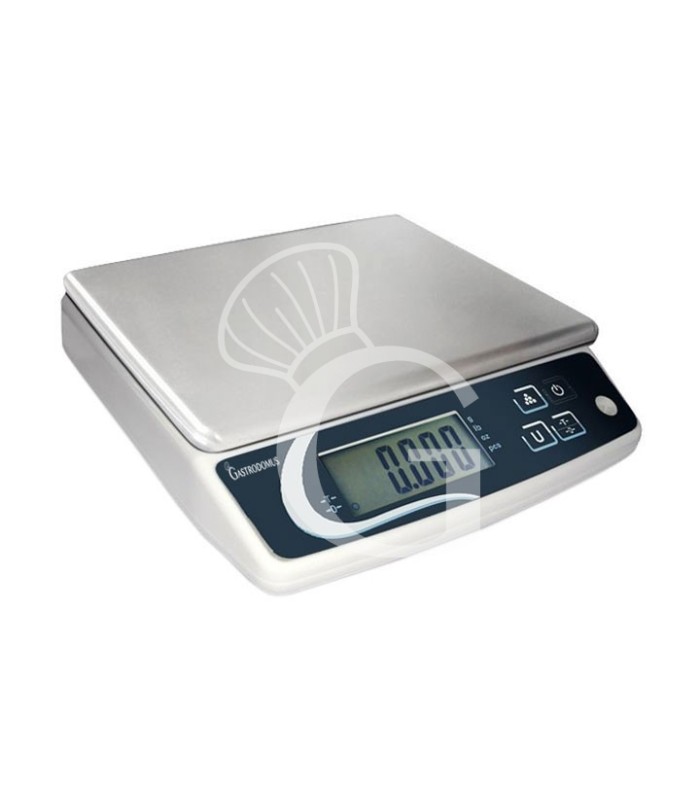 Balanza con función de recuento en ABS capacidad 10 kg precisión 1 g L 240 mm x P 240 mm x A 70 mm