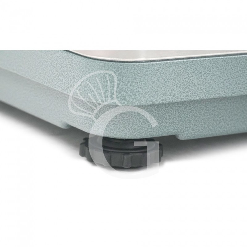 Báscula monocelular completa capacidad 30 kg precisión 2 g L 350 mm x P 450 mm x A 900 mm