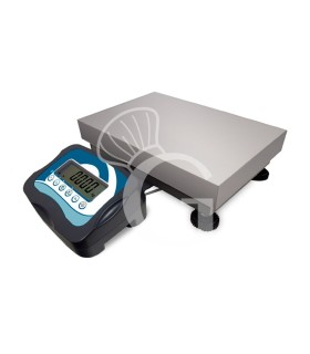 Báscula con capacidad para 30 kg y precisión de 5 g L 400 mm x P 500 mm x A 120 mm