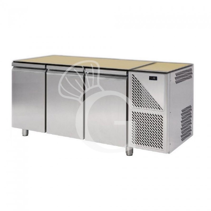Mesa Refrigerada sin encimera 3 Puertas 600 mm de profundidad 0°C/+10°C