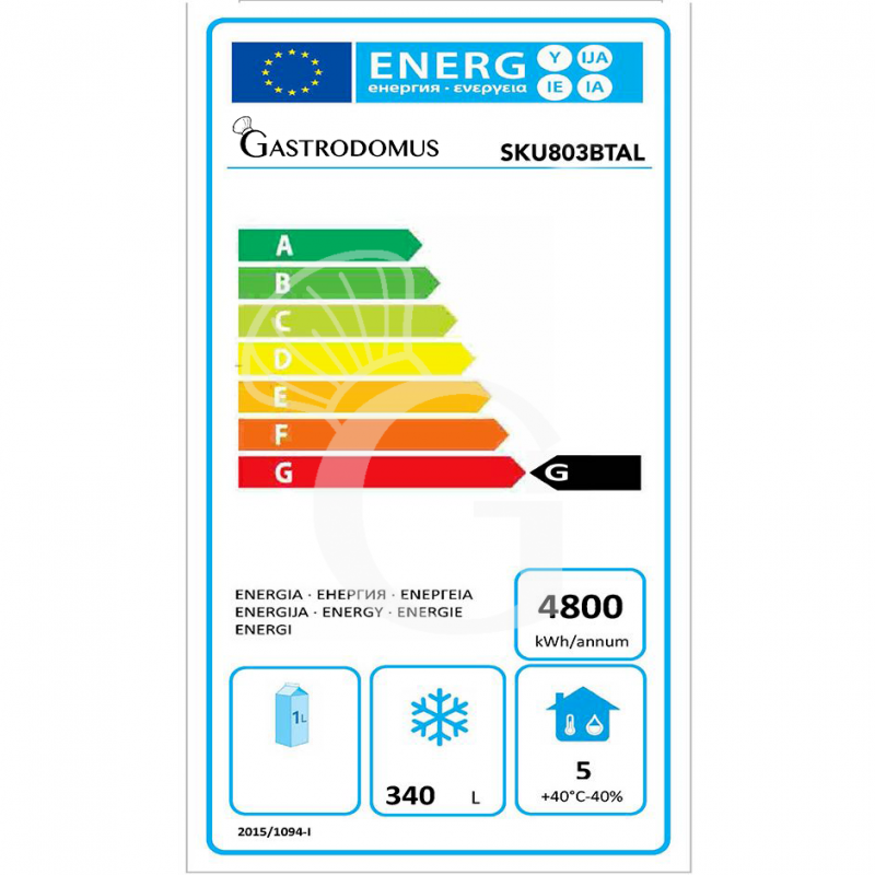 Clase de eficiencia energética G