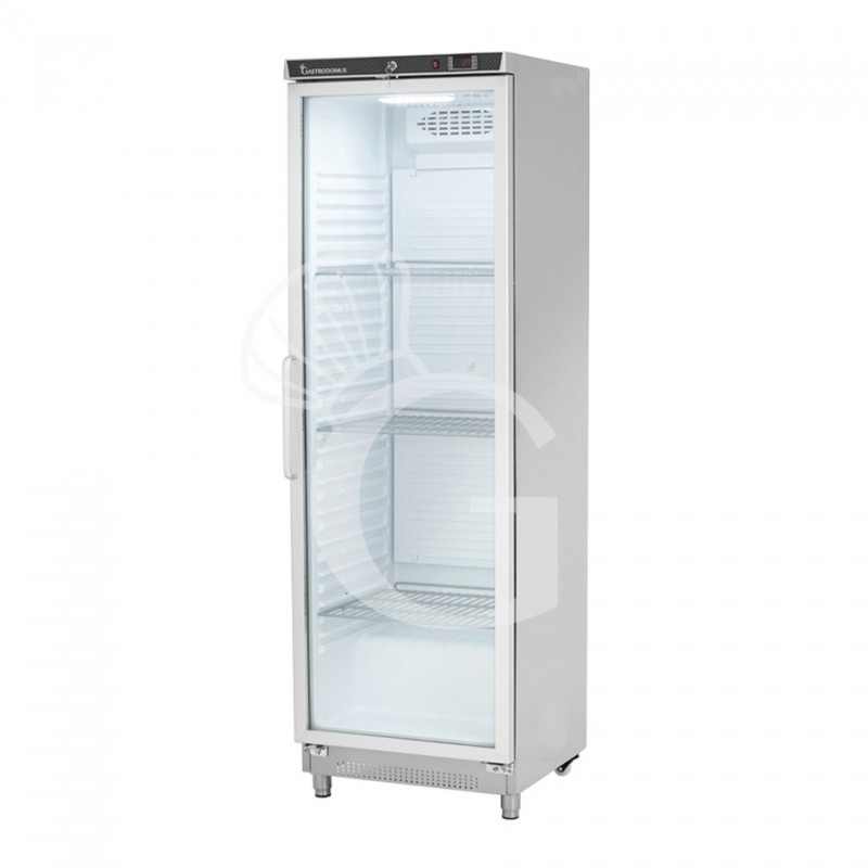 Armario Refrigerado estático de acero inoxidable con puerta de vidrio -2°C/+8°C 330 LT