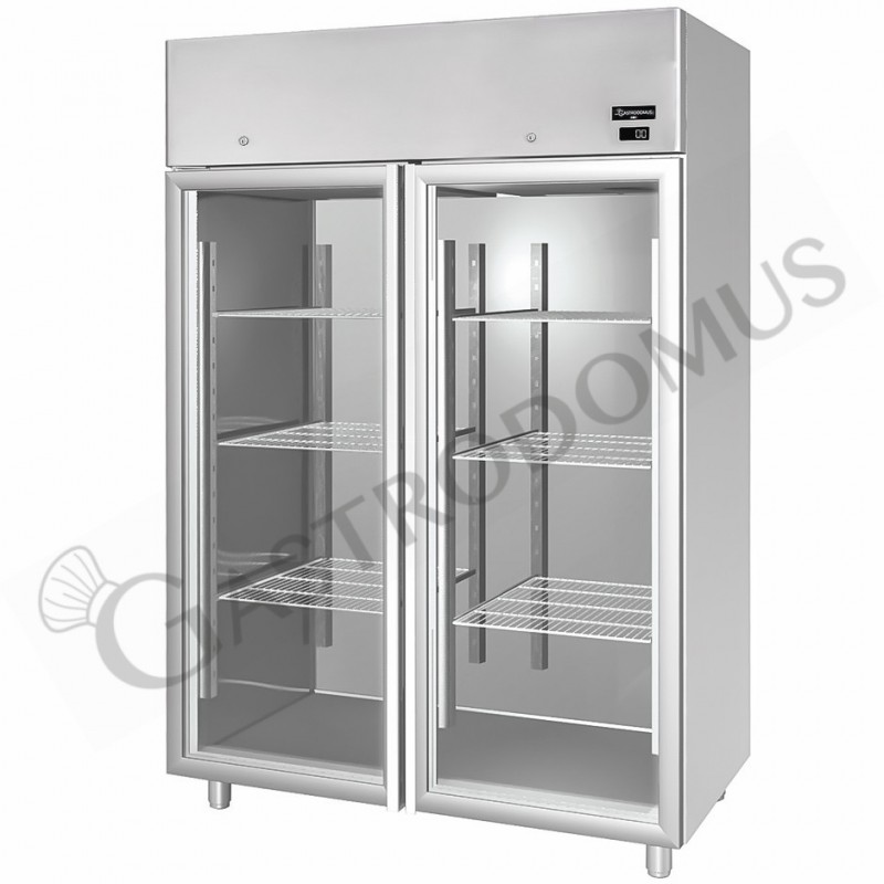 Armario Refrigerado ventilado 2 puertas de vidrio -2°C/+10°C 1200 LT Clase de eficiencia energética G