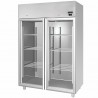 Armario Refrigerado ventilado 2 puertas de vidrio -2°C/+10°C 1200 LT Clase de eficiencia energética G