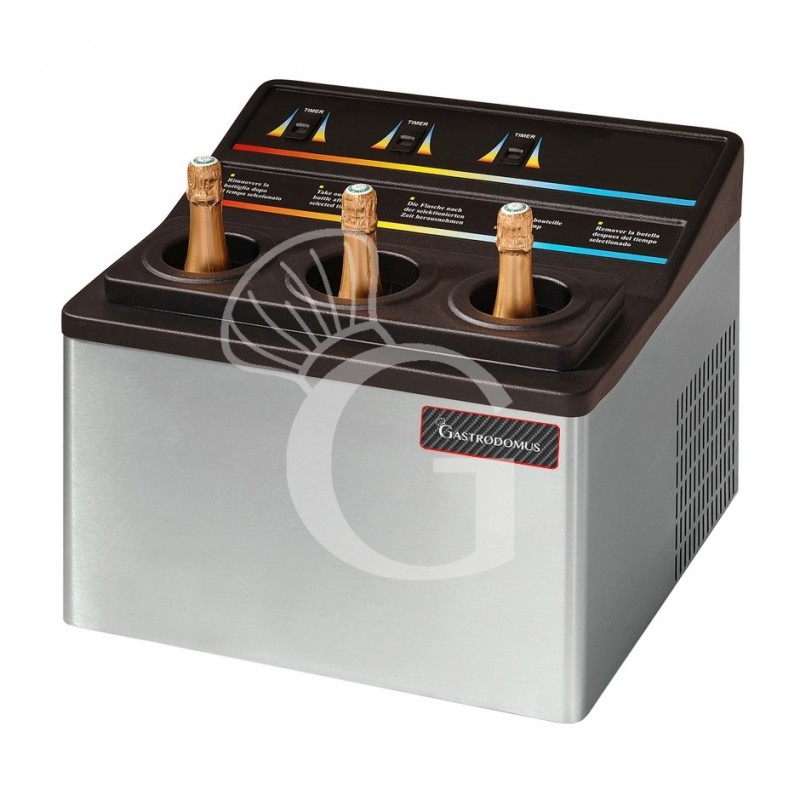 Enfriador de botella eléctrico de sobremesa 3 Botellas L 550 MM X P 503 MM X A 429 MM