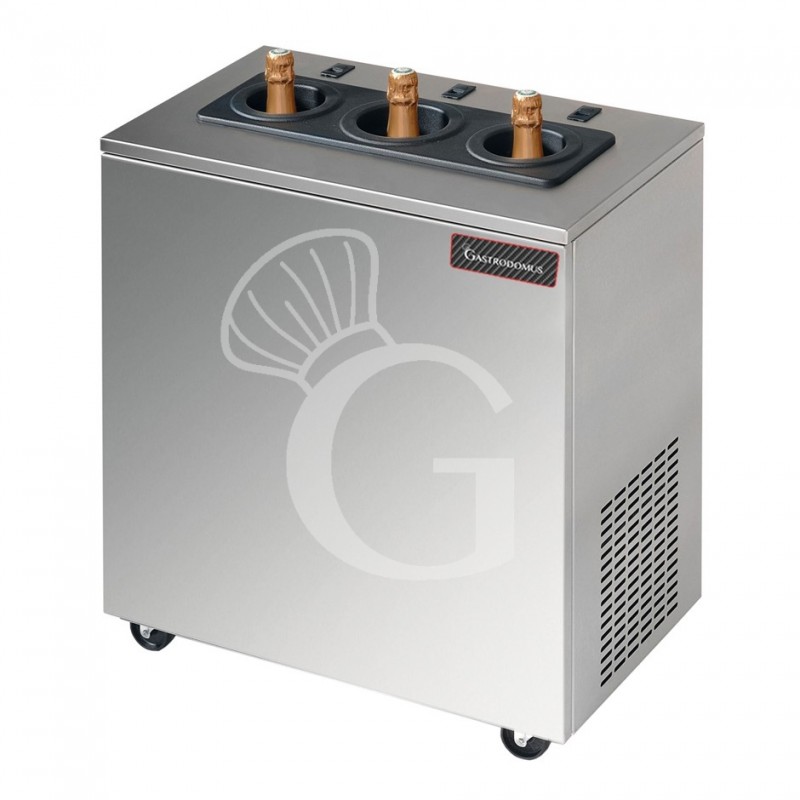 Enfriador de botella eléctrico con ruedas 3 Botellas L 630 MM X P 370 MM X A 720 MM
